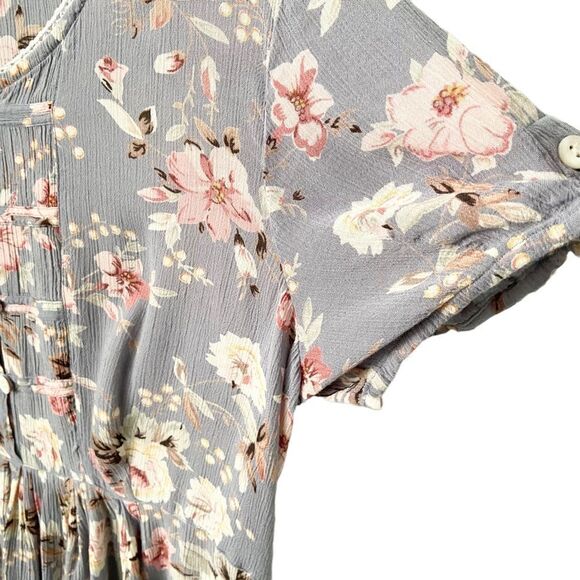 Vintage J.G. Hook Floral Maxi Dress in Size Large Petite - Picture 7 of 10